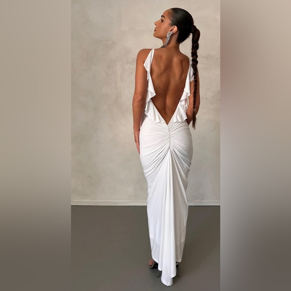 Bella dress - white